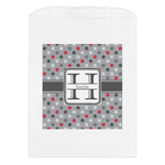 Red & Gray Polka Dots Treat Bag (Personalized)