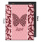 Polka Dot Butterfly 16x20 Wood Print - Front & Back View