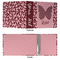 Polka Dot Butterfly 3 Ring Binders - Full Wrap - 3" - APPROVAL