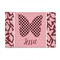 Polka Dot Butterfly 4'x6' Patio Rug - Front/Main