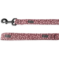 Polka Dot Butterfly Dog Leash - 6 ft (Personalized)