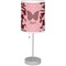 Polka Dot Butterfly Drum Lampshade with base included