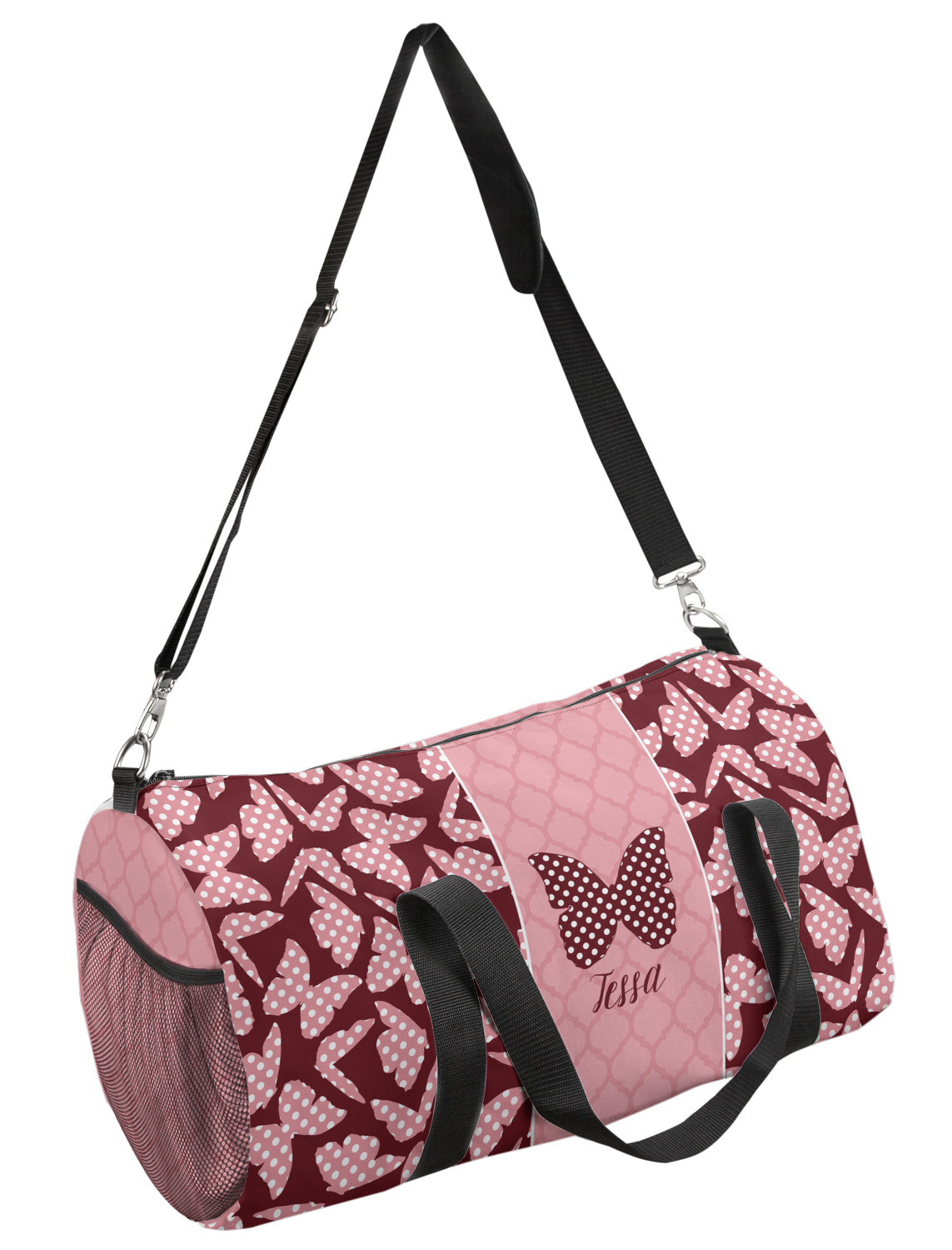 butterfly duffle bag