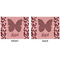 Polka Dot Butterfly Linen Placemat - APPROVAL (double sided)