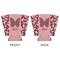 Polka Dot Butterfly Party Cup Sleeves - with bottom - APPROVAL