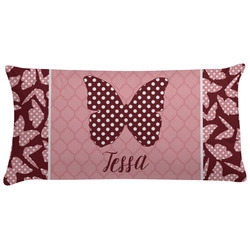 Polka Dot Butterfly Pillow Case - King (Personalized)