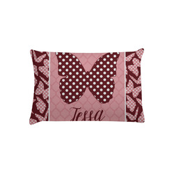 Polka Dot Butterfly Pillow Case - Toddler (Personalized)