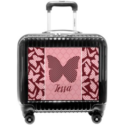 Polka Dot Butterfly Pilot / Flight Suitcase (Personalized)
