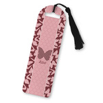 Polka Dot Butterfly Plastic Bookmark (Personalized)