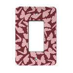 Polka Dot Butterfly Rocker Style Light Switch Cover