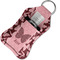 Polka Dot Butterfly Sanitizer Holder Keychain - Small in Case