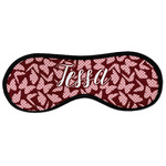 Polka Dot Butterfly Sleeping Eye Masks - Large (Personalized)