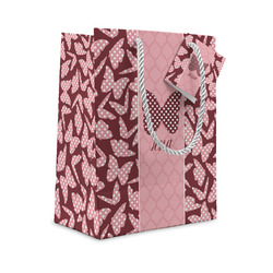 Polka Dot Butterfly Small Gift Bag (Personalized)