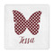 Polka Dot Butterfly Decorative Paper Napkins (Personalized)