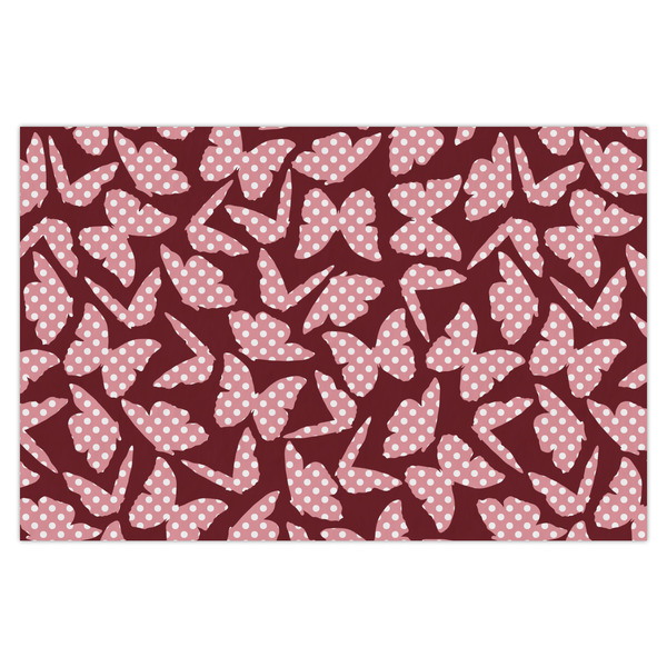 Custom Polka Dot Butterfly X-Large Tissue Papers Sheets - Heavyweight