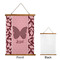 Polka Dot Butterfly Wall Hanging Tapestry - Portrait - APPROVAL