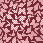 Polka Dot Butterfly Wallpaper & Surface Covering (Water Activated 24"x 24" Sample)