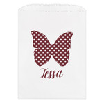 Polka Dot Butterfly Treat Bag (Personalized)