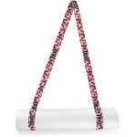 Polka Dot Butterfly Yoga Mat Strap (Personalized)