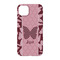 Polka Dot Butterfly iPhone 14 Case - Back