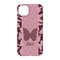 Polka Dot Butterfly iPhone 14 Pro Case - Back