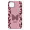 Polka Dot Butterfly iPhone 14 Pro Max Tough Case - Back