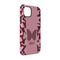 Polka Dot Butterfly iPhone 14 Pro Tough Case - Angle