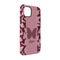 Polka Dot Butterfly iPhone 14 Tough Case - Angle