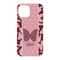 Polka Dot Butterfly iPhone 15 Pro Case - Back