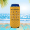 Yoga Dogs Sun Salutations 16oz Can Sleeve - LIFESTYLE