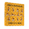 Yoga Dogs Sun Salutations 3 Ring Binders - Full Wrap - 1" - FRONT