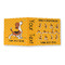 Yoga Dogs Sun Salutations 3 Ring Binders - Full Wrap - 2" - OPEN OUTSIDE