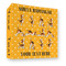 Yoga Dogs Sun Salutations 3 Ring Binders - Full Wrap - 3" - FRONT