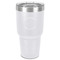 Yoga Dogs Sun Salutations 30 oz Stainless Steel Ringneck Tumbler - White - Front