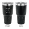 Yoga Dogs Sun Salutations 30 oz Stainless Steel Ringneck Tumblers - Black - Single Sided - APPROVAL