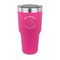 Yoga Dogs Sun Salutations 30 oz Stainless Steel Ringneck Tumblers - Pink - FRONT