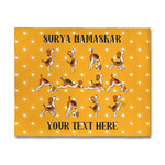 Yoga Dogs Sun Salutations 8' x 10' Patio Rug (Personalized)