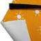 Yoga Dogs Sun Salutations Apron - (Detail)