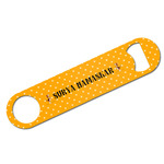 Yoga Dogs Sun Salutations Bar Bottle Opener w/ Name or Text