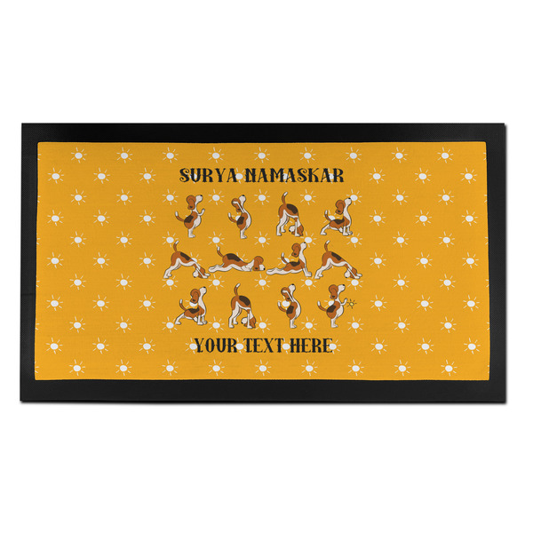 Custom Yoga Dogs Sun Salutations Bar Mat - Small (Personalized)