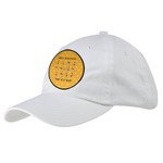 Yoga Dogs Sun Salutations Baseball Cap - White (Personalized)