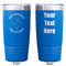 Yoga Dogs Sun Salutations Blue Polar Camel Tumbler - 20oz - Double Sided - Approval