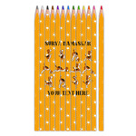 Yoga Dogs Sun Salutations Colored Pencils (Personalized)