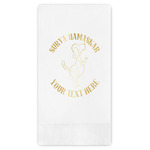 Yoga Dogs Sun Salutations Guest Napkins - Foil Stamped (Personalized)