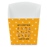 Yoga Dogs Sun Salutations French Fry Favor Boxes (Personalized)