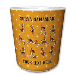 Yoga Dogs Sun Salutations Plastic Tumbler 6oz (Personalized)