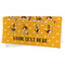 Yoga Dogs Sun Salutations Microfiber Dish Rag - FOLDED (half)