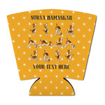 Yoga Dogs Sun Salutations Party Cup Sleeve - with Bottom (Personalized)