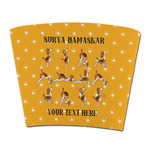 Yoga Dogs Sun Salutations Party Cup Sleeve - without bottom (Personalized)