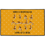 Yoga Dogs Sun Salutations Door Mat - 60"x36" (Personalized)